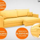 Sofá Tango 2,40m Sem Caixa, Retrátil E Reclinável Velosuede C