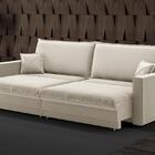 Sofá Tango 2,40m Sem Caixa, Retrátil E Reclinável Veludocrist