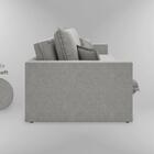 Sofá Tango 2,60m Sem Caixa, Retrátil E Reclinável Linho Soft