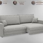 Sofá Tango 2,60m Sem Caixa, Retrátil E Reclinável Linho Soft