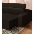 Sofá Top Concept 250cm Retrátil Reclinável Café - Ws