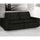 Sofá Toronto Retrátil 2 Lugares - Probel - Café