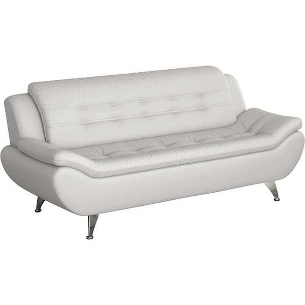 Sofá Trieste 3 Lugares - Linoforte - Branco