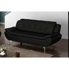 Sofá Trieste 3 Lugares - Linoforte - Preto