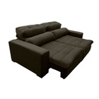 Sofá Ventura 04 Lugares Retrátil E Reclinável Medindo 2,50m M