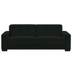 Sofá Ventura 160cm 2 Lugares Suede Verde Musgo D´monegatto