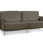 Sofá Vênus 200 Cm Veludo Marrom