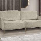 Sofá Vênus 220cm Veludo Marfim