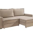 Sofá Vira Cama Veronica 2,10m Retrátil/reclinável Bipartido S