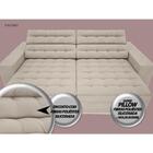 Sofá Vulcano 2,30m Assento Retrátil E Reclinável Velosuede Ar