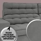 Sofá Vulcano 2,30m Assento Retrátil E Reclinável Velosuede Gr