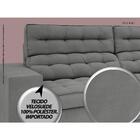 Sofá Vulcano 2,30m Assento Retrátil E Reclinável Velosuede Gr