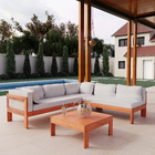 Sofá Yumi de Madeira Marrom 73x79cm Central Naterial