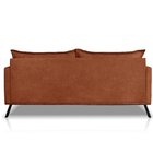 Sofá Zeki 2 Lugares 160 Cm Linho Bouce Cobre