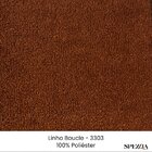 Sofá Zeki 2 Lugares 160 Cm Linho Bouce Cobre