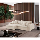 Sofá Zen Linho 02 Módulos 120 Cm B25 Meu Sofá Online