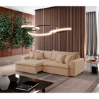 Sofá Zen Linho 02 Módulos 80 Cm B25 Meu Sofá Online