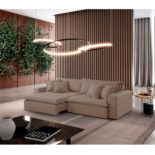 Sofá Zen Veludo 02 Módulos 90 Cm B25 Meu Sofá Online