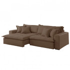 Sofá Zen Veludo 02 Módulos 90 Cm B25 Meu Sofá Online