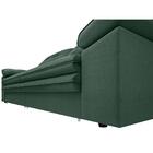 Sofá Zeus 1,90m Retrátil E Reclinável Velosuede Verde - Netso