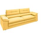 Sofá Zeus 2,30m Retrátil E Reclinável Velosuede Canario - Net