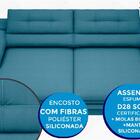 Sofá Zeus 2,50m Retrátil E Reclinável Velosuede Royal - Netso