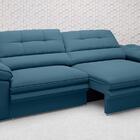 Sofá Zeus 2,50m Retrátil E Reclinável Velosuede Royal - Netso