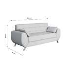 Sofás 3 Lugares Larissa Branco