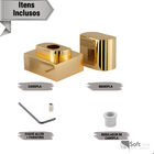 Softinox Apresenta: Acabamento De Registro Gota Dourado - Pre