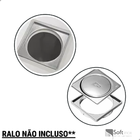 Softinox Porta Grelha De Aço Inoxidável Para Ralo, 10 Cm