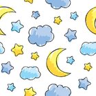 Sol Lua Estrelas - Papel De Parede Infantil - 150