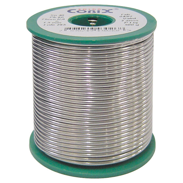 Solda Cobix Verde 40/60 1,0mm 500 Gramas