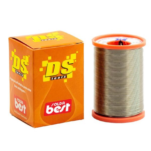 Solda Em Fio Ds 63x37 0.5mm - 100g - Coral