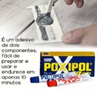 Solda Plástica Metálica 10min 21g - Poxipol