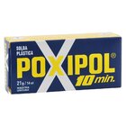 Solda Plástica Metálica 10min 21g - Poxipol
