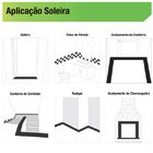 Soleira 82x14cmEsp Trav Deux Noir