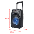 Som Caixa Acústica Amplificada 100w Rms Bluetooth Bateria