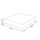 Somiê Cama Box Viúva - Lucas Home - Rústica 128x188x37cm