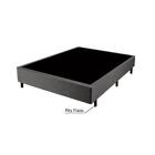 Sommier Casal Black Manhattan Light 138x188x37cm - Preto