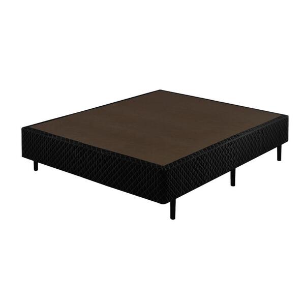 Sommier Casal Duofy Em Poliéster 128x188x40 - Preto