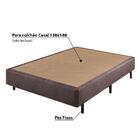 Sommier Casal Malha Eco 138x188x40cm - Marrom