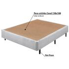 Sommier Casal Mescla Eco 138x188x40 - Cinza