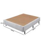 Sommier Casal Mescla Eco 138x188x40 - Cinza