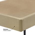 Sommier Casal Veludine 138x198x40 Bege