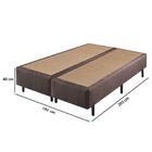 Sommier King Size Malha Eco 193x203x40cm - Marrom