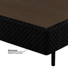 Sommier Queen Duofy Em Poliéster 158x198x40 Preto