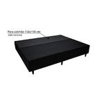 Sommier Queen Size Soft Comfort Preto -158x198x40cm