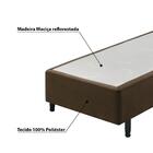Sommier Solteiro Comfy Veludine 88x188x37 - Marrom