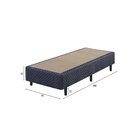 Sommier Solteiro Eco 78x188x40cm Azul