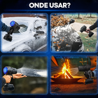 Soprador Ar Turbo Portátil 320w Recarregável